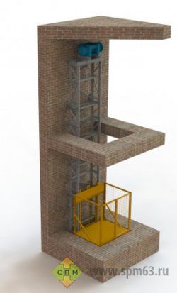 шахтный подъемник пг-к